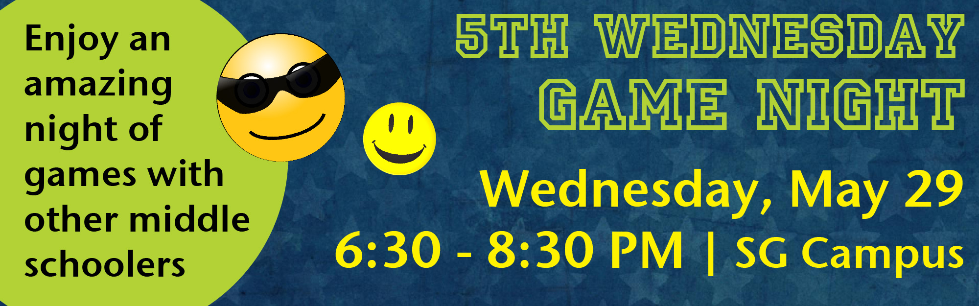 Middle School Game Night